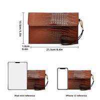 Fashion Lady's Handbag Brown - Thumbnail 1
