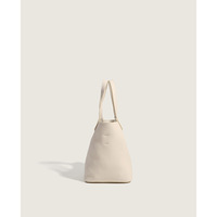 Ladies' Bucket Bag Crossbody Bag White - Thumbnail 2