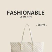 Hobo Bag Purses and Handbags for Women Top Handle Handbags White - Thumbnail 1