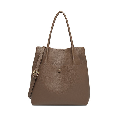 Women pu leather shoulder bags fashion hobo bags brown - Thumbnail 5