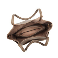 Women PU Leather Shoulder Bags Fashion Hobo Bags Brown - Thumbnail 3