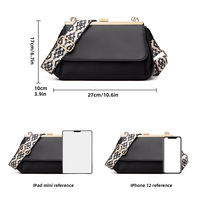 Small Purses for Women Crossbody Bag Black - Thumbnail 1