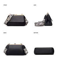 Small Purses for Women Crossbody Bag Black - Thumbnail 2