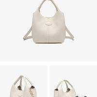 Women Retro Classic Clutch Hobo Tote Purse and Handbag Cute Crossbody Bags White - Thumbnail 1