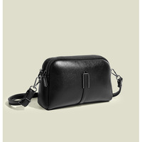 Women Crossbody Wallet Purses for Multi-function Card Holder Wallet Black - Thumbnail 1