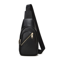 Ladies' Shoulder Crossbody Bag Outdoor Small Bag Black - Thumbnail 2