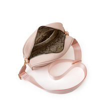Women's Small Classy Crossbody Purse Leather Satchel Bags Pink - Thumbnail 2