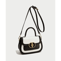 Women Satchel Bags Handle Shoulder Handbags Black - Thumbnail 3