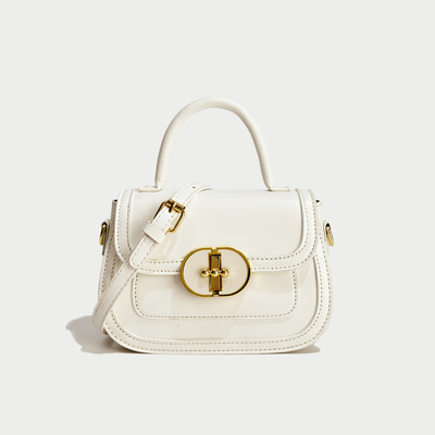 Women satchel bags handle shoulder handbags white - Thumbnail 5