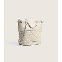 Hobo Bags Vegan Leather Crossbody Bag Guitar Strap Shoulder Purses White - Thumbnail 2