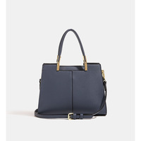 Large Canvas Tote Bag for Women,Womens Laptop Work Book Bags Crossbody Purse Handbag Blue - Thumbnail 3