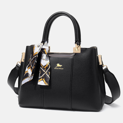 Women purses and handbags shoulder tote bags top handle satchel black - Thumbnail 5