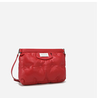 Ladies' PU Space Bag Soft Cotton High Quality Shoulder Crossbody Bag Red - Thumbnail 1