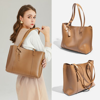 Women Satchel Bags Handle Shoulder Handbags Bronze - Thumbnail 2