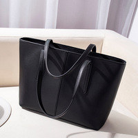 Fashion Purses and Handbags for Women Leather Crossbody Bags Women's Tote Shoulder Bag Black - Thumbnail 2