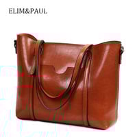 Women Top Handle Satchel Handbags Shoulder Bag Messenger Tote Bag Purse Brown - Thumbnail 1