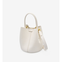 Genuine Leather Purses and Handbags for Women, Soft Genuine Leather Shoulder Hobo Bags White - Thumbnail 2