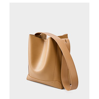 Genuine Leather Shoulder Bags Stylish Hobo Handbags Purses Crossbody Bags for Women Brown - Thumbnail 1