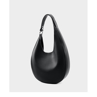 Women Tote Bag Handbags Genuine Leather Fashion Hobo Shoulder Bags Black - Thumbnail 2