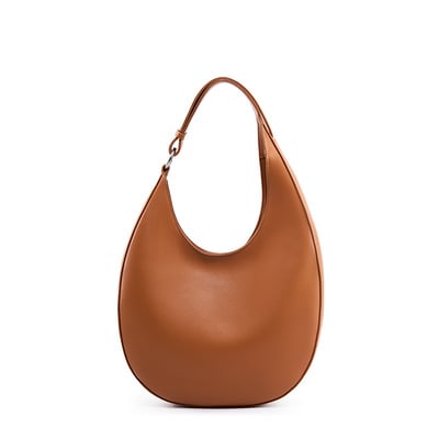 Women tote bag handbags genuine leather fashion hobo shoulder bags brown - Thumbnail 4
