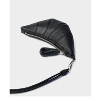 Genuine Leather Shoulder Bag for Women Purses and Handbags Black - Thumbnail 3