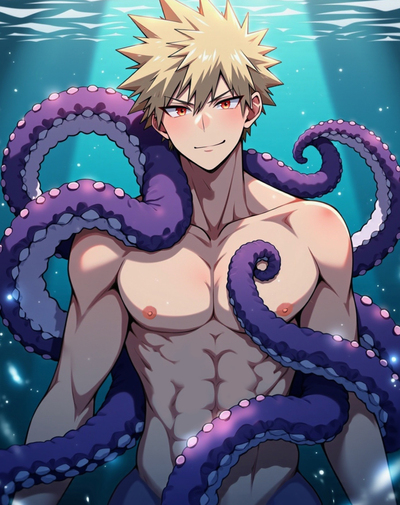 Octopus Bakugou Art Print! (Signed)
