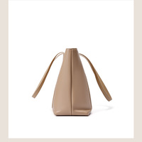 Genuine Leather Large Crossbody Bags Ladies Shoulder Handbags Brown - Thumbnail 2