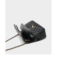 Genuine Leather Hobo purse bag, Small Crossbody Shoulder Handbags for Women Black - Thumbnail 2