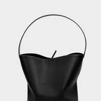 Genuine Leather Women Shoulder Bags Large Capacity Handbags Black - Thumbnail 1