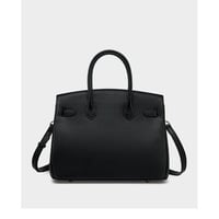 Genuine Leather Womens Crossbody Handbags and Purses Black - Thumbnail 2