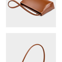 Genuine Leather Purses and Handbags Brown - Thumbnail 1