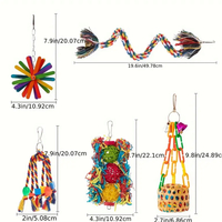 5 Pack Bird Toys  - Thumbnail 2