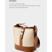 Genuine Leather Shoulder Bag for Women Purses and Handbags White - Thumbnail 1