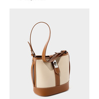 Genuine Leather Shoulder Bag for Women Purses and Handbags White - Thumbnail 2