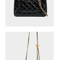 Genuine Leather Shoulder Bag for Women Purses and Handbags Hobo Crossbody Bag Black - Thumbnail 2