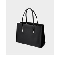 Genuine Leather Women's Handbag Black - Thumbnail 2