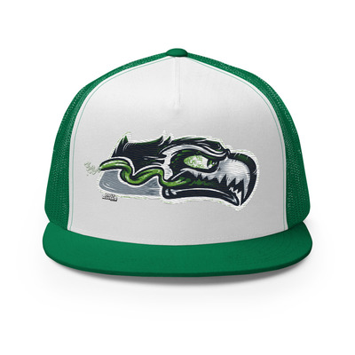 Sneezehawks trucker hat - Thumbnail 5