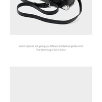 Women Genuine Leather Shoulder Purses and Handbags Ladies Roomy Tote Bags Black - Thumbnail 3