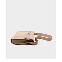 Genuine Leather Ladies Shoulder Totes Bag Crossbody Bags Grey - Thumbnail 4