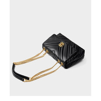 Women Genuine Leather Chain Square Bag Black - Thumbnail 4