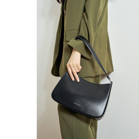 Women Genuine Leather Hobo Bags Tote Handbag Black - Thumbnail 1