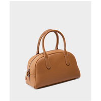 Genuine Leather Hobo Purse Bag Small Crossbody Shoulder Handbags For Women Brown - Thumbnail 1