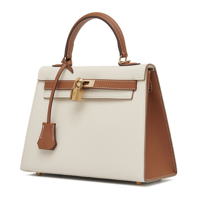 Genuine leather women satchel purses and handbags multi - Thumbnail 4