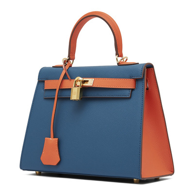 Genuine leather women satchel purses and handbags multi - Thumbnail 4