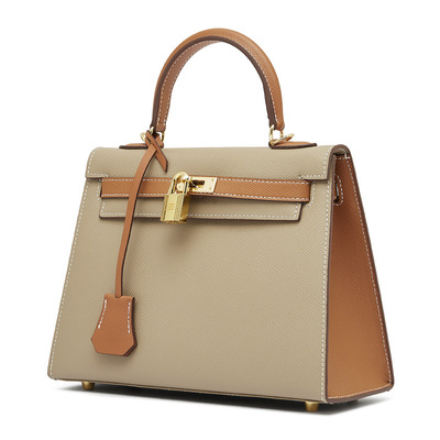 Genuine leather women satchel purses and handbags multi - Thumbnail 4