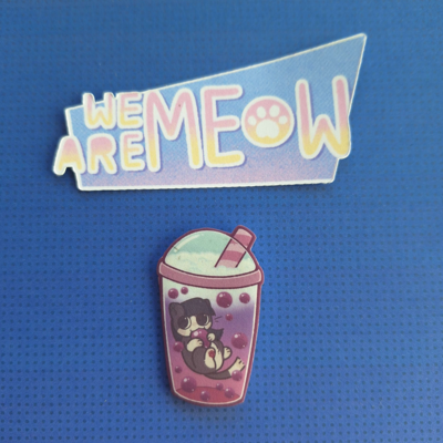 We are meow - pin