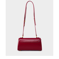 Women Fashion Genuine Leather Handbags Tote Bag Shoulder Bag Red - Thumbnail 2