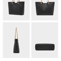 Genuine Leather Crossbody Bags for Women Hobo Handbag Ladies Vintage Shoulder Bag Black  - Thumbnail 2