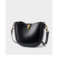 Women Togo Cowhide Handbags Tote Shoulder Bag Black - Thumbnail 2