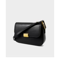 Women Genuine Leather Crossbody Bag Black - Thumbnail 2